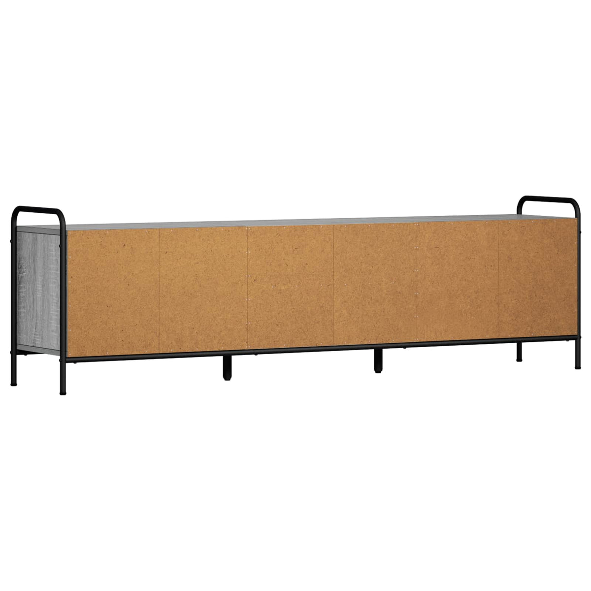 vidaXL TV Cabinet 167.5 x 33 x 50 cm Grey Sonoma Engineered Wood