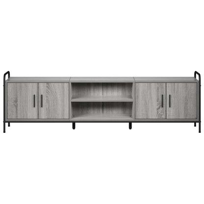vidaXL TV Cabinet 167.5 x 33 x 50 cm Grey Sonoma Engineered Wood