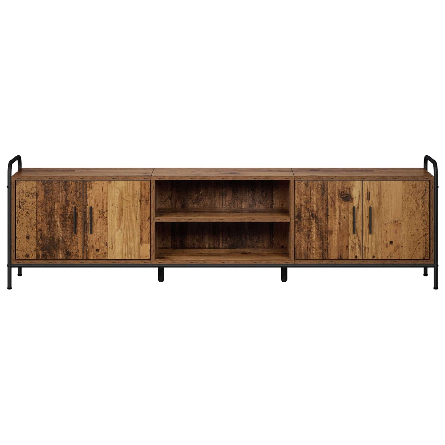 vidaXL TV Cabinet 167.5 x 33 x 50 cm Old Wood Engineered Wood