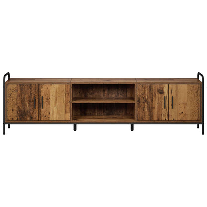 vidaXL TV Cabinet 167.5 x 33 x 50 cm Old Wood Engineered Wood