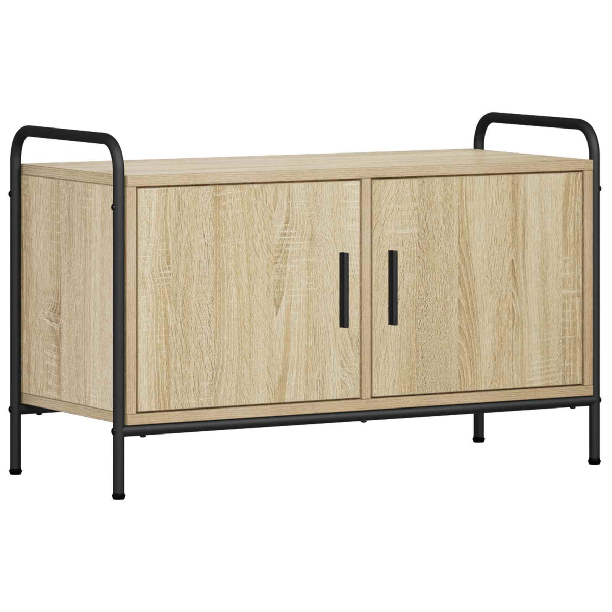 vidaXL TV Cabinet 79.5 x 33 x 50 cm Sonoma Oak Engineered Wood