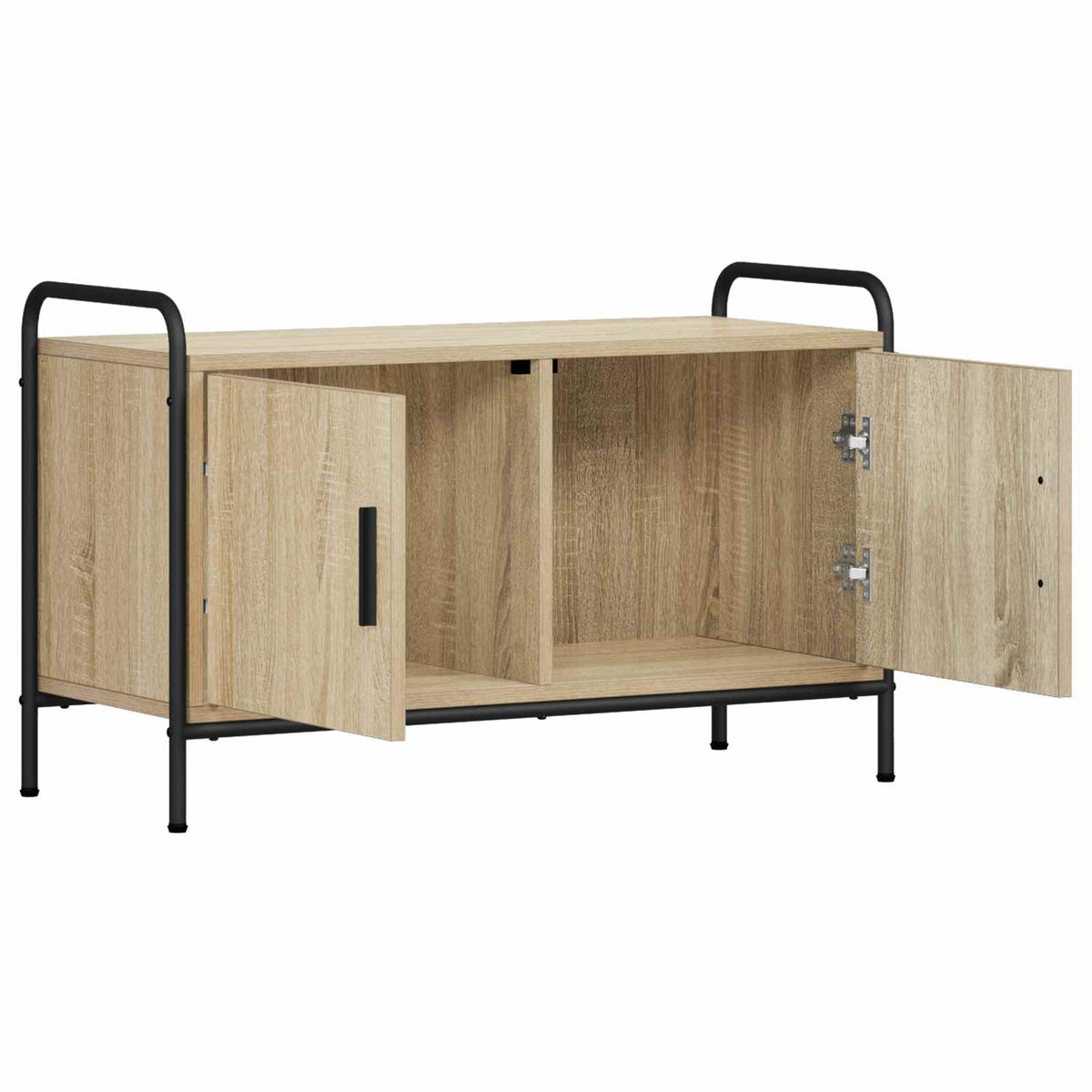 vidaXL TV Cabinet 79.5 x 33 x 50 cm Sonoma Oak Engineered Wood