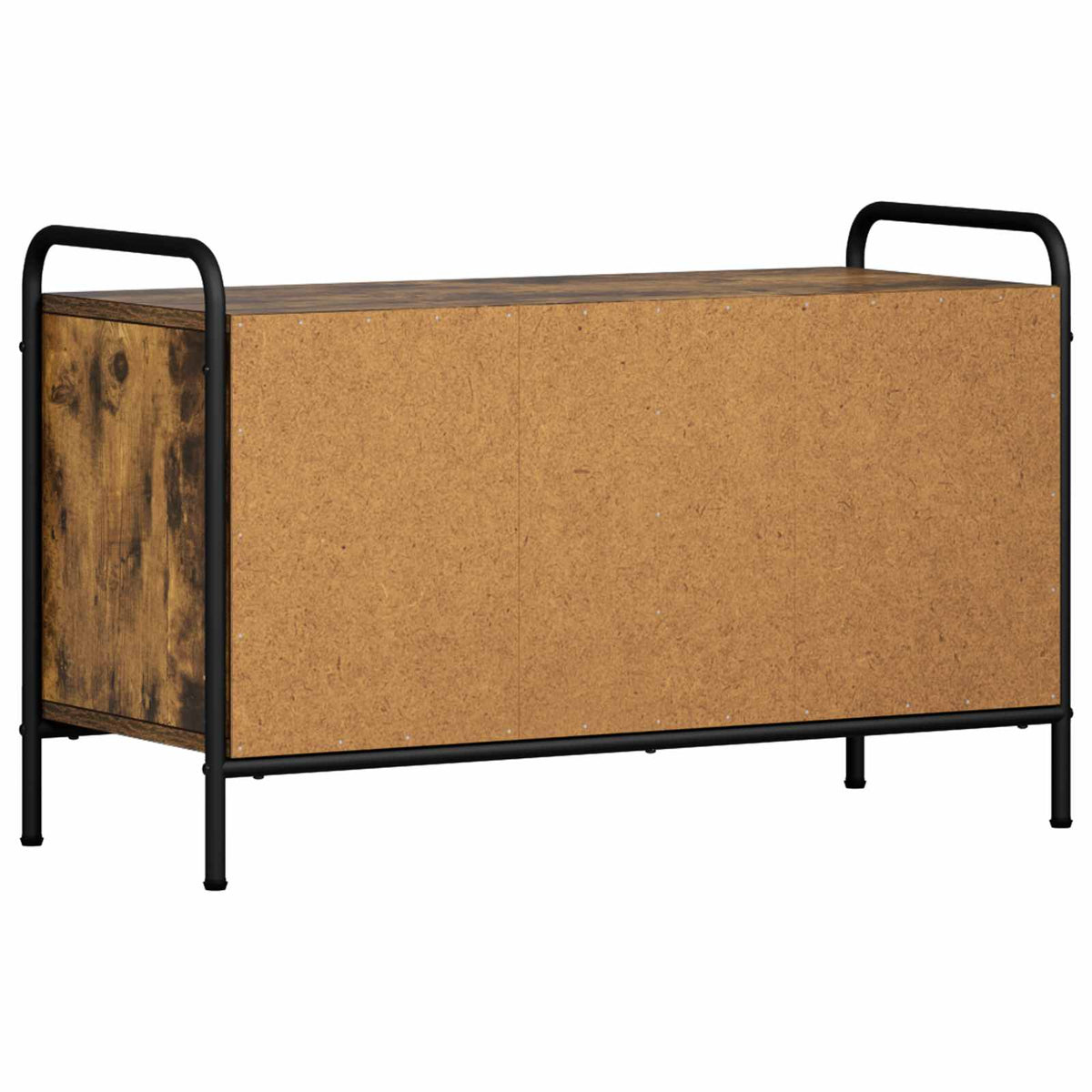 vidaXL TV Cabinet 79.5 x 33 x 50 cm Smoked Oak Engineered Wood
