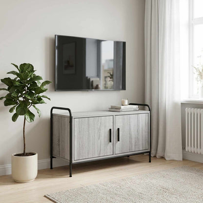 vidaXL TV Cabinet 79.5 x 33 x 50 cm Grey Sonoma Engineered Wood