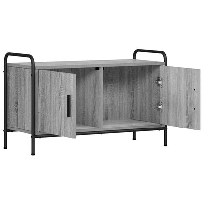vidaXL TV Cabinet 79.5 x 33 x 50 cm Grey Sonoma Engineered Wood