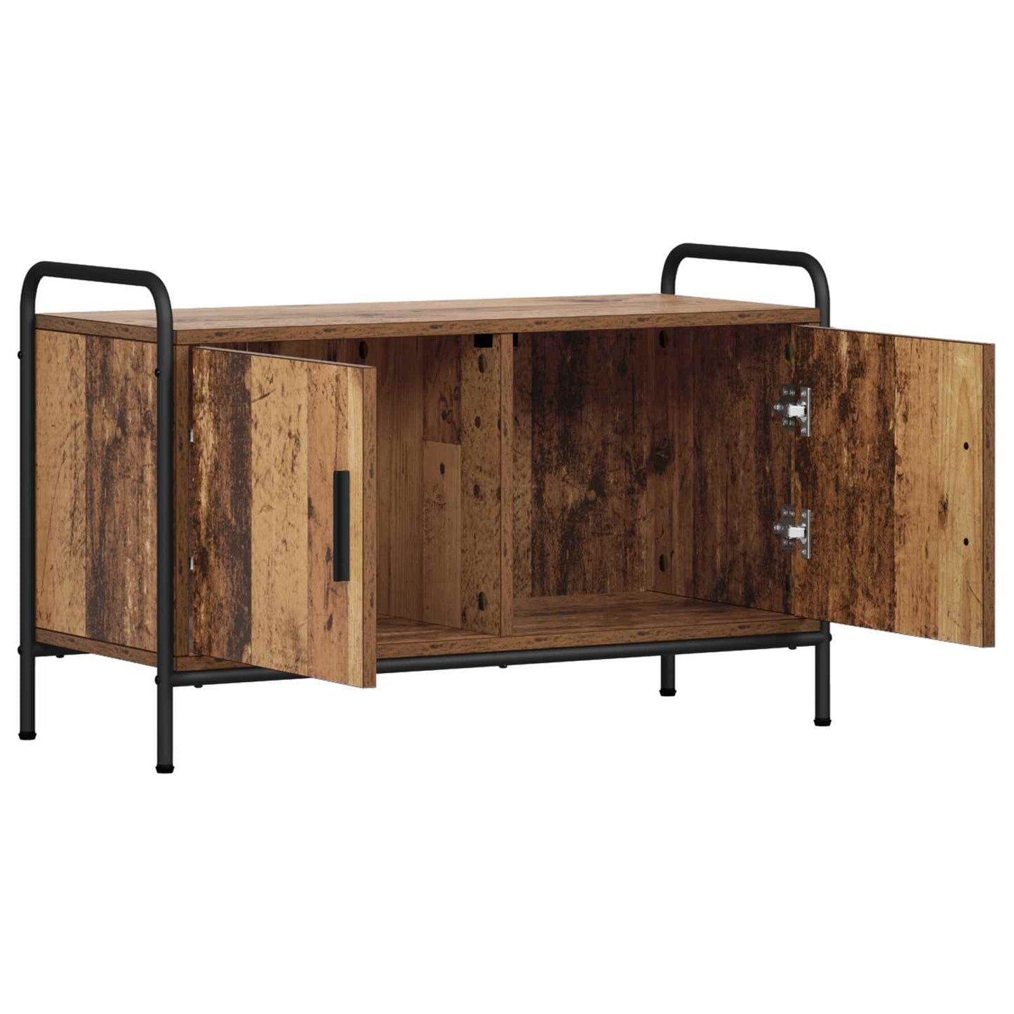 vidaXL TV Cabinet 79.5 x 33 x 50 cm Old Wood Engineered Wood