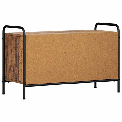vidaXL TV Cabinet 79.5 x 33 x 50 cm Old Wood Engineered Wood