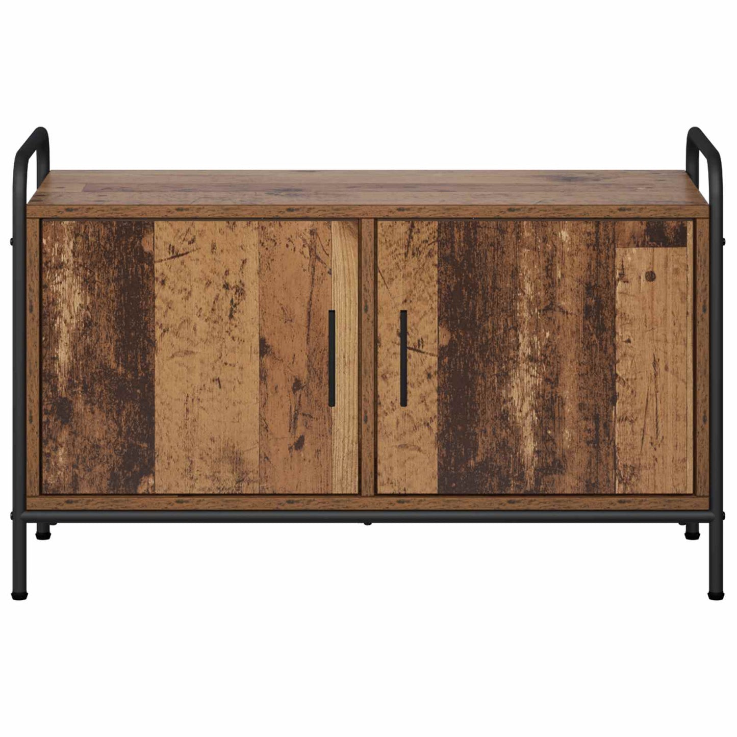 vidaXL TV Cabinet 79.5 x 33 x 50 cm Old Wood Engineered Wood