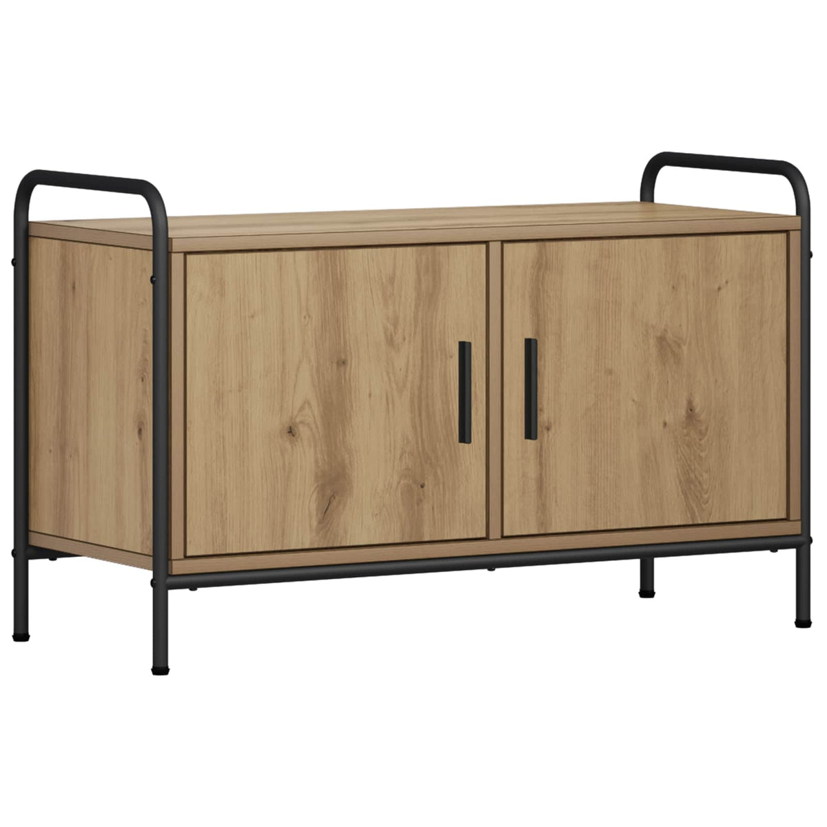 vidaXL TV Cabinet 79.5 x 33 x 50 cm Artisan Oak Engineered Wood