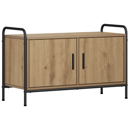 vidaXL TV Cabinet 79.5 x 33 x 50 cm Artisan Oak Engineered Wood