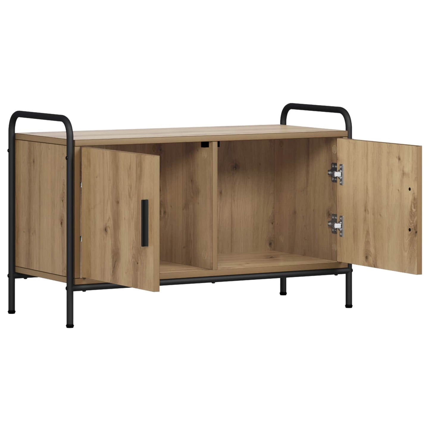vidaXL TV Cabinet 79.5 x 33 x 50 cm Artisan Oak Engineered Wood
