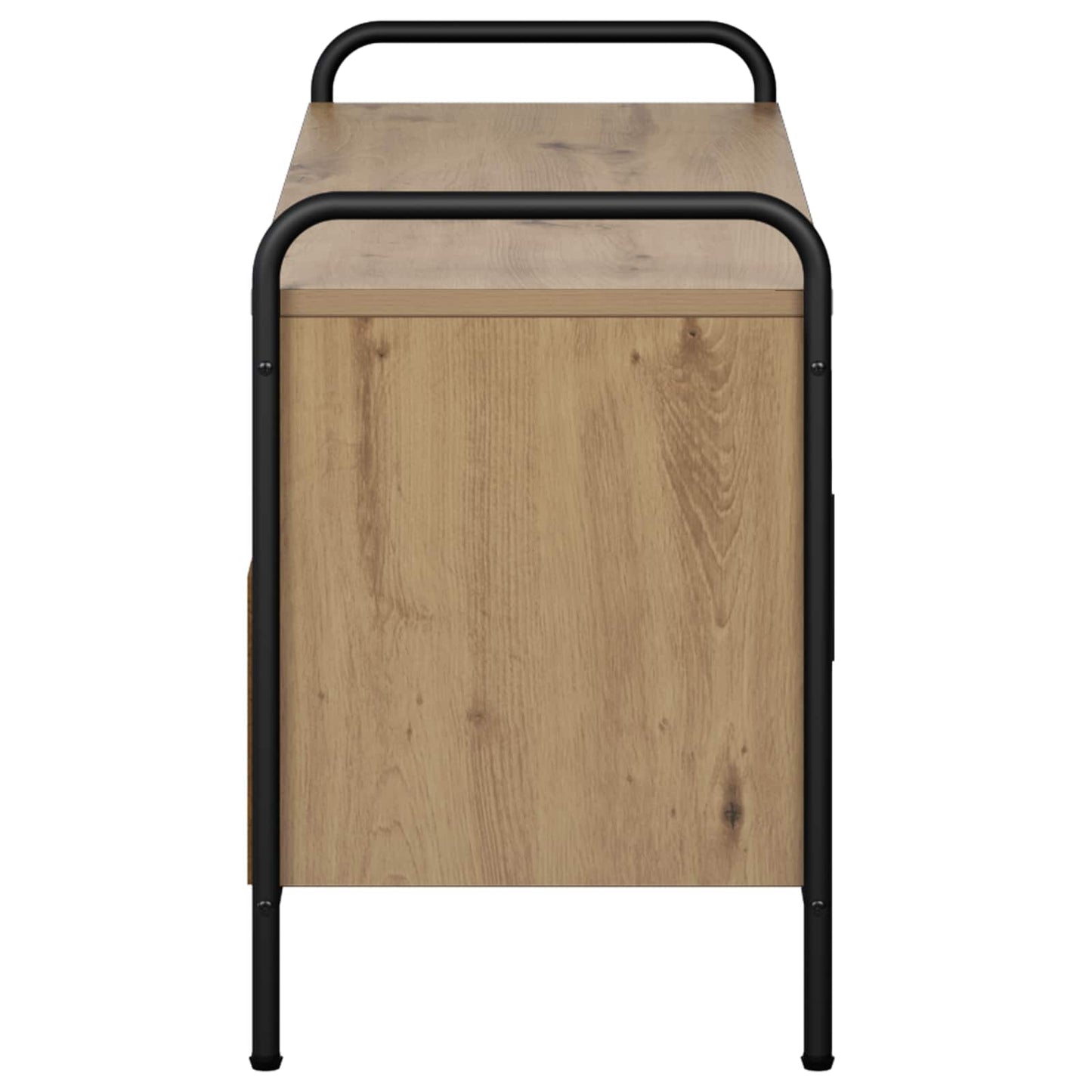 vidaXL TV Cabinet 79.5 x 33 x 50 cm Artisan Oak Engineered Wood