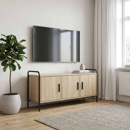 vidaXL TV Cabinet 99 x 33 x 50 cm Sonoma Oak Engineered Wood
