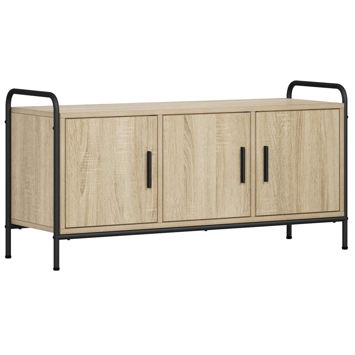 vidaXL TV Cabinet 99 x 33 x 50 cm Sonoma Oak Engineered Wood