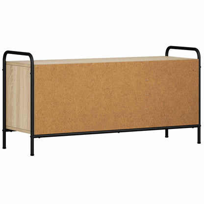 vidaXL TV Cabinet 99 x 33 x 50 cm Sonoma Oak Engineered Wood