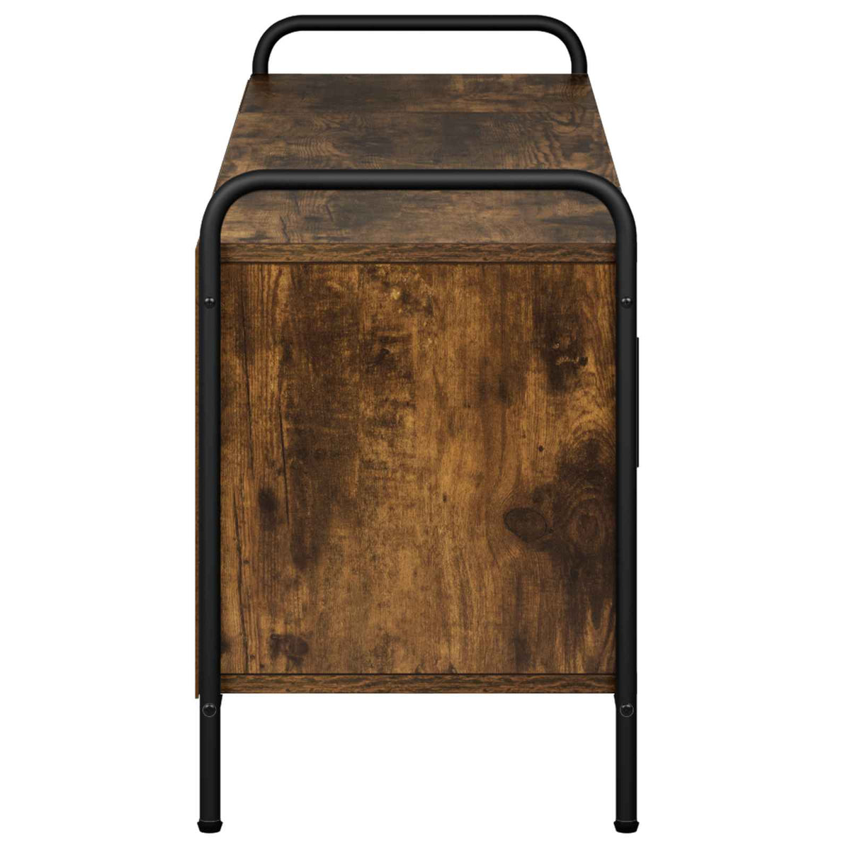 vidaXL TV Cabinet 99 x 33 x 50 cm Smoked Oak Engineered Wood