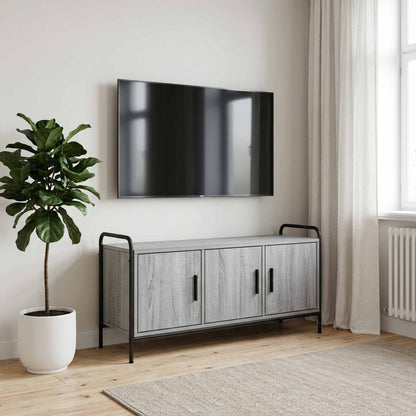 vidaXL TV Cabinet 99 x 33 x 50 cm Grey Sonoma Engineered Wood