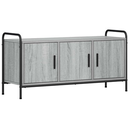 vidaXL TV Cabinet 99 x 33 x 50 cm Grey Sonoma Engineered Wood