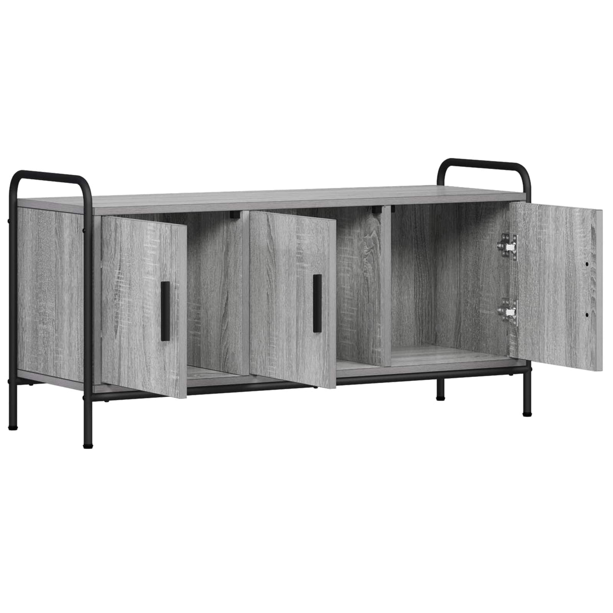 vidaXL TV Cabinet 99 x 33 x 50 cm Grey Sonoma Engineered Wood