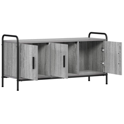 vidaXL TV Cabinet 99 x 33 x 50 cm Grey Sonoma Engineered Wood