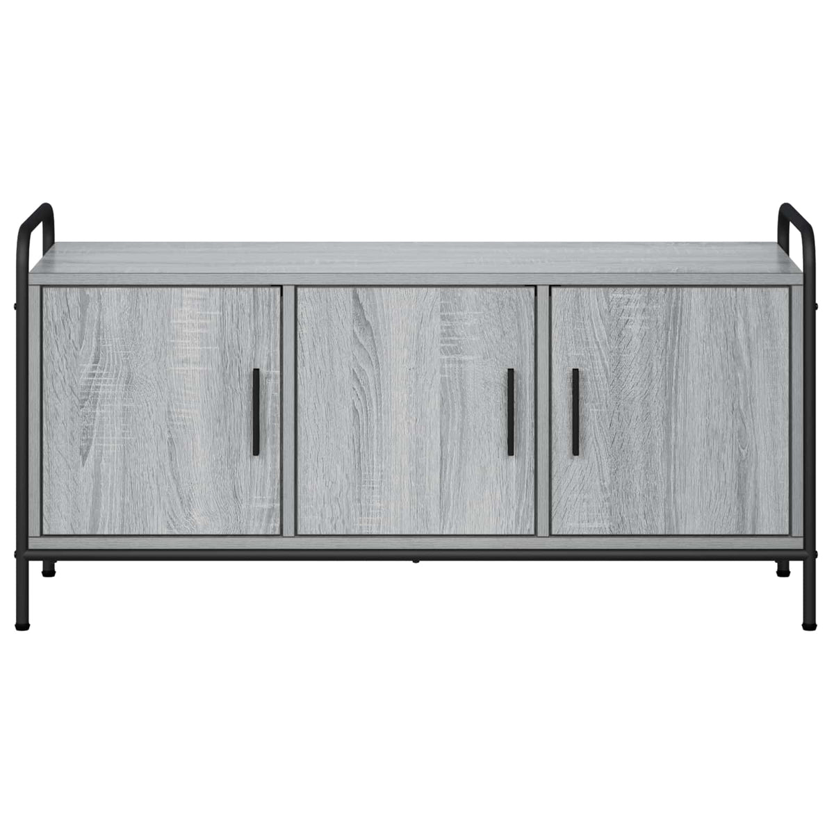 vidaXL TV Cabinet 99 x 33 x 50 cm Grey Sonoma Engineered Wood