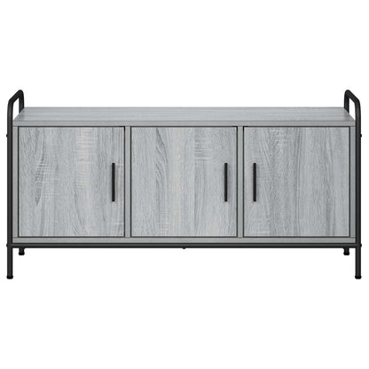 vidaXL TV Cabinet 99 x 33 x 50 cm Grey Sonoma Engineered Wood