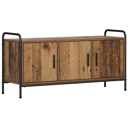 vidaXL TV Cabinet 99 x 33 x 50 cm Old Wood Engineered Wood