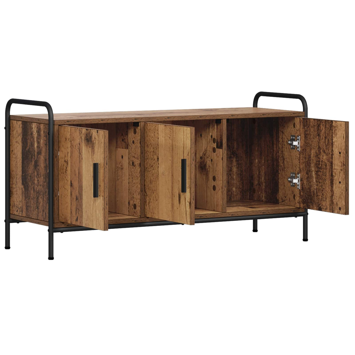 vidaXL TV Cabinet 99 x 33 x 50 cm Old Wood Engineered Wood
