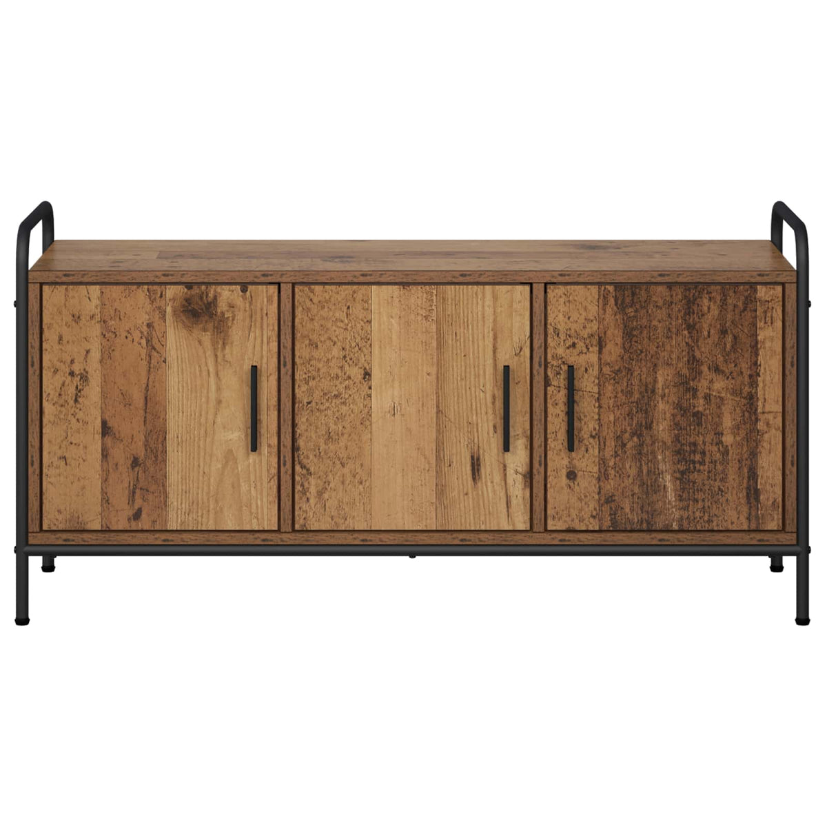 vidaXL TV Cabinet 99 x 33 x 50 cm Old Wood Engineered Wood