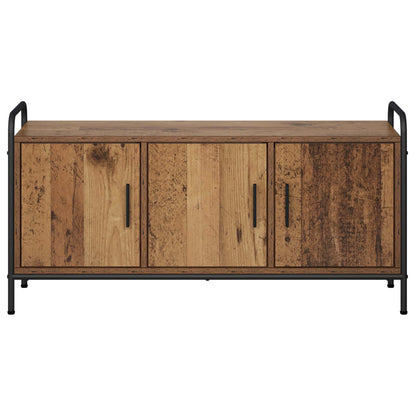 vidaXL TV Cabinet 99 x 33 x 50 cm Old Wood Engineered Wood