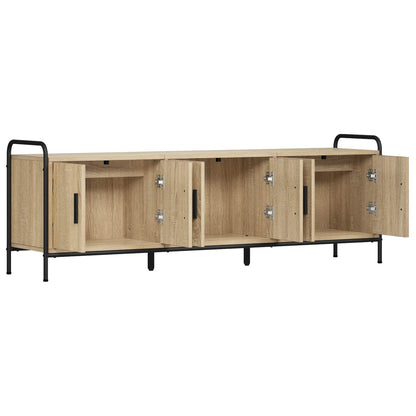 vidaXL TV Cabinet 146 x 33 x 50 cm Sonoma Oak Engineered Wood