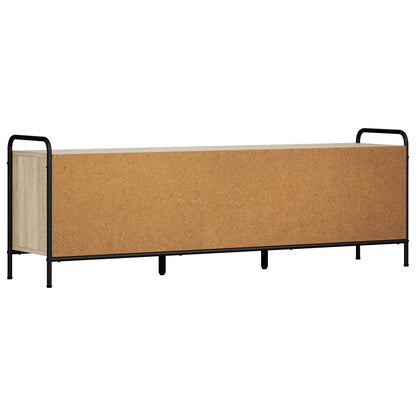 vidaXL TV Cabinet 146 x 33 x 50 cm Sonoma Oak Engineered Wood