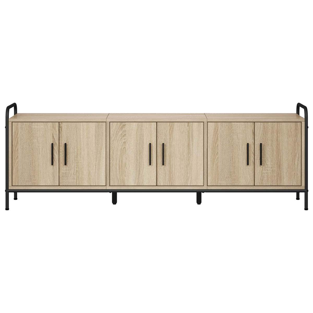 vidaXL TV Cabinet 146 x 33 x 50 cm Sonoma Oak Engineered Wood