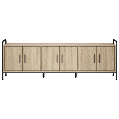 vidaXL TV Cabinet 146 x 33 x 50 cm Sonoma Oak Engineered Wood
