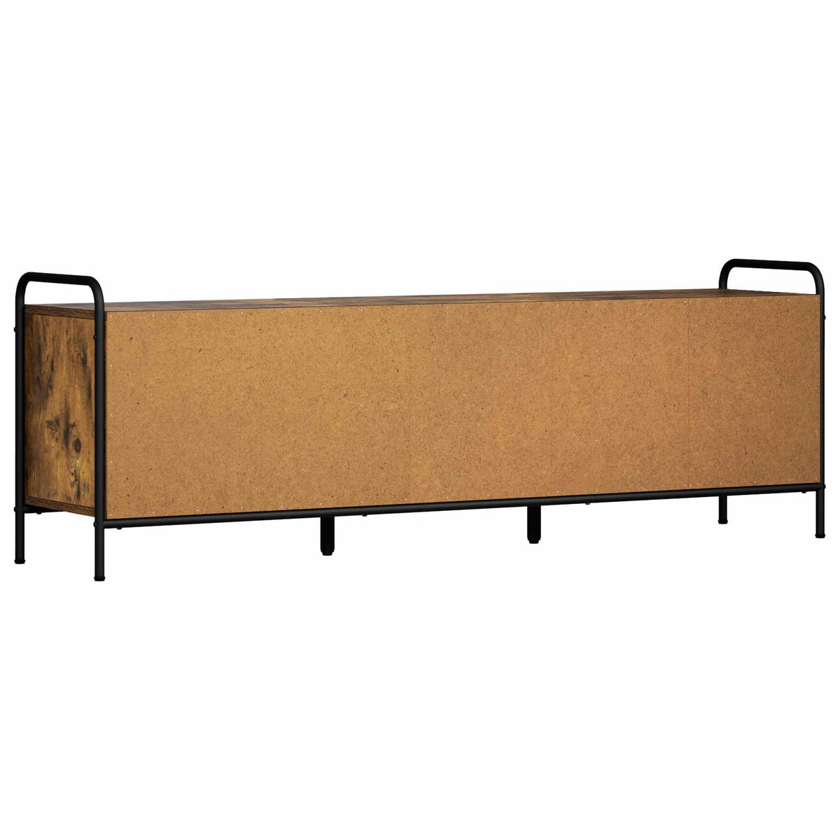 vidaXL TV Cabinet 146 x 33 x 50 cm Smoked Oak Engineered Wood