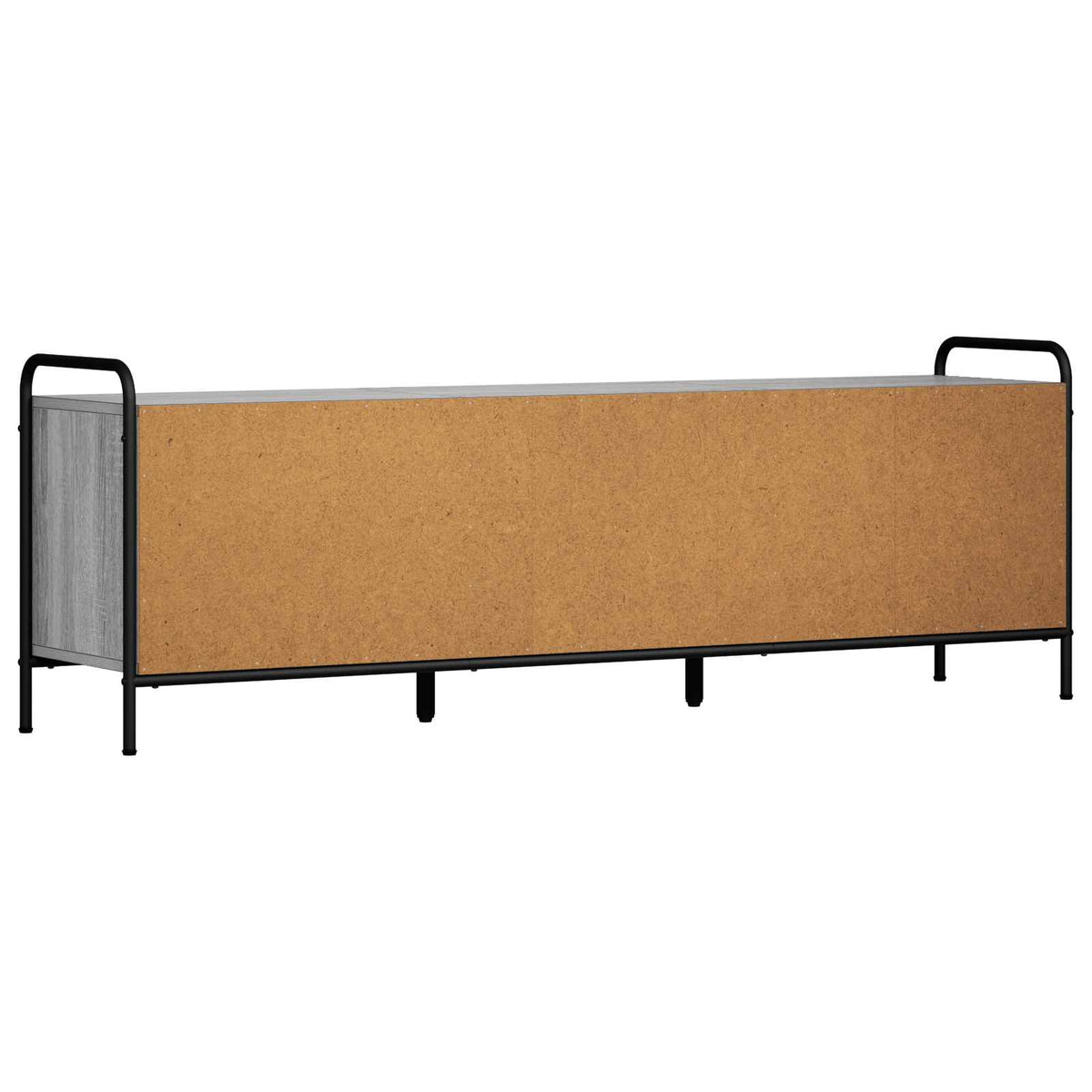 vidaXL TV Cabinet 146 x 33 x 50 cm Grey Sonoma Engineered Wood