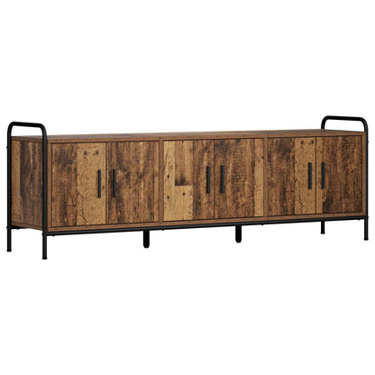 vidaXL TV Cabinet 146 x 33 x 50 cm Old Wood Engineered Wood