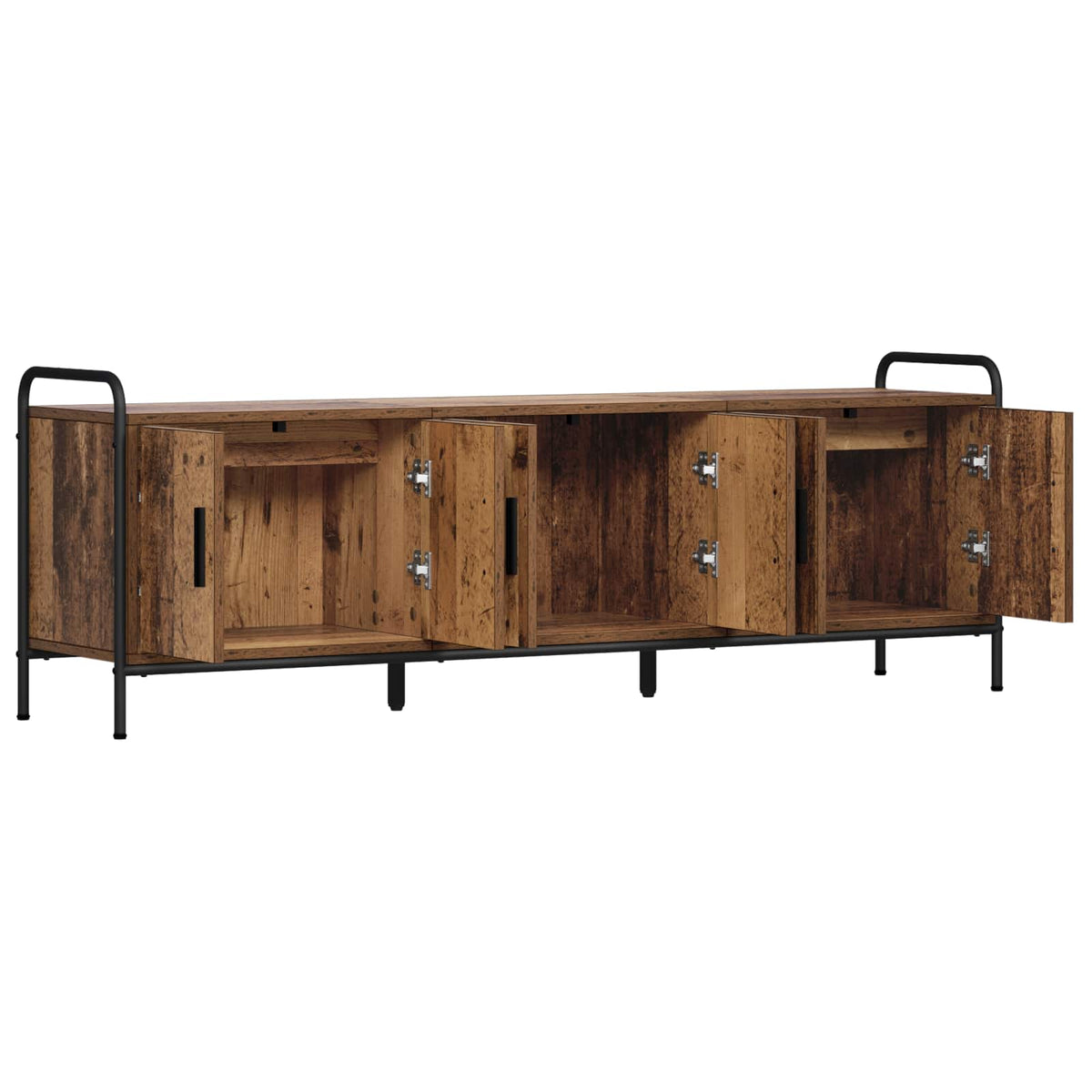 vidaXL TV Cabinet 146 x 33 x 50 cm Old Wood Engineered Wood