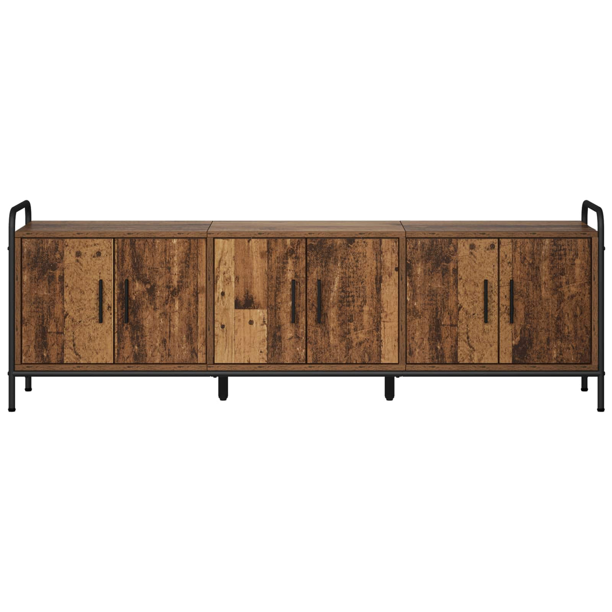 vidaXL TV Cabinet 146 x 33 x 50 cm Old Wood Engineered Wood