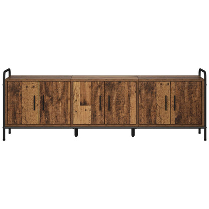 vidaXL TV Cabinet 146 x 33 x 50 cm Old Wood Engineered Wood