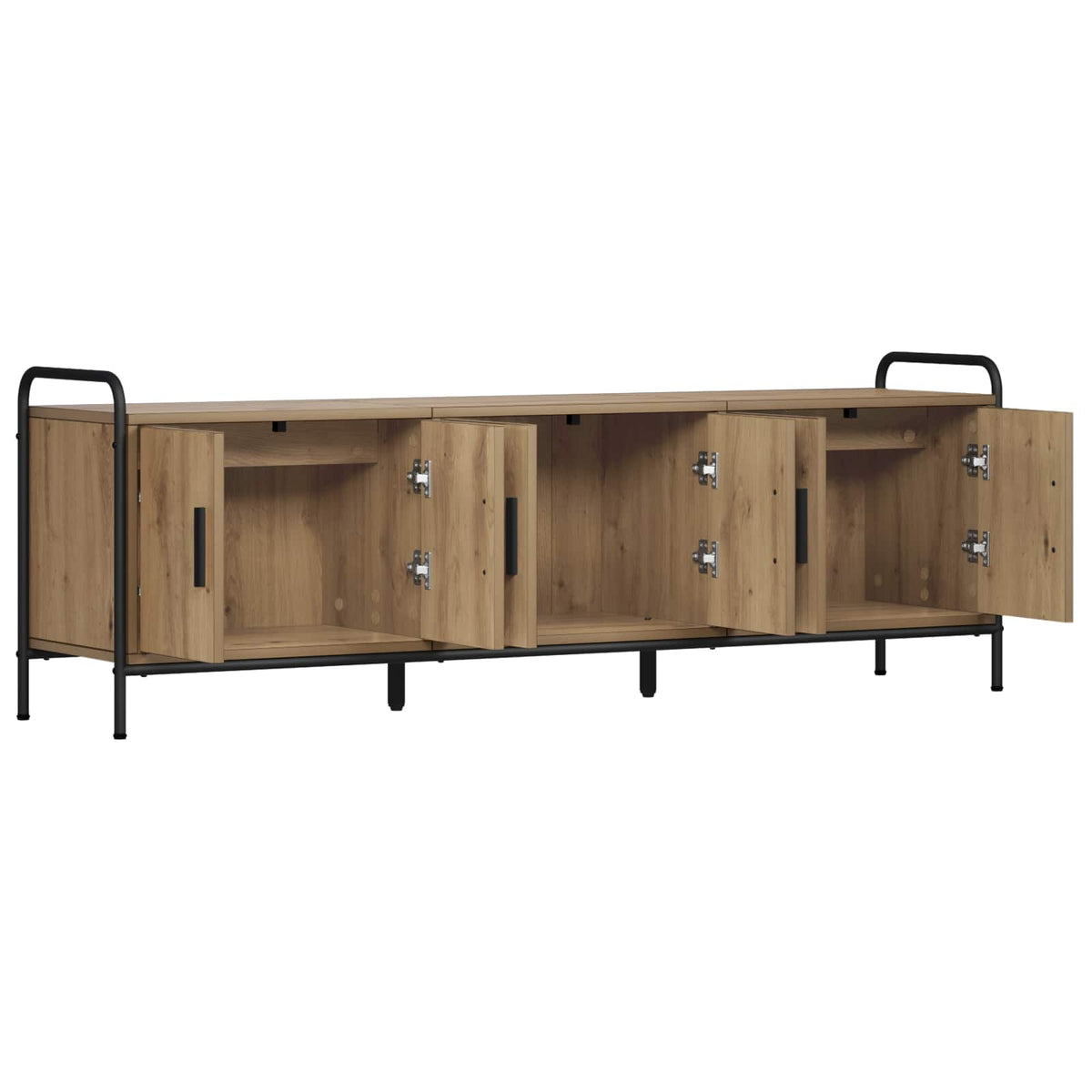 vidaXL TV Cabinet 146 x 33 x 50 cm Artisan Oak Engineered Wood