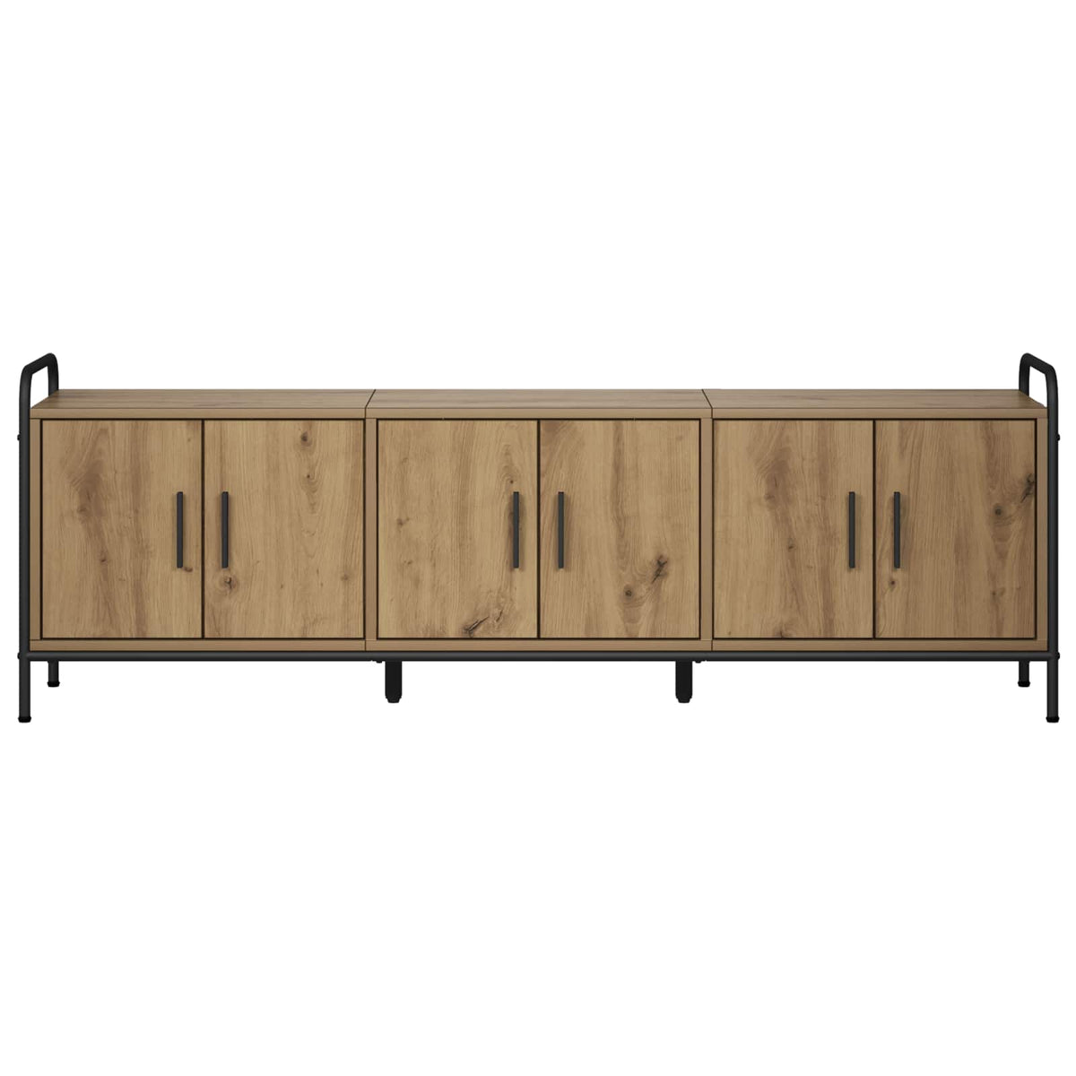vidaXL TV Cabinet 146 x 33 x 50 cm Artisan Oak Engineered Wood