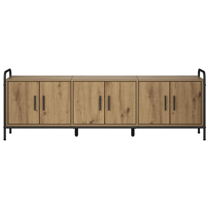 vidaXL TV Cabinet 146 x 33 x 50 cm Artisan Oak Engineered Wood