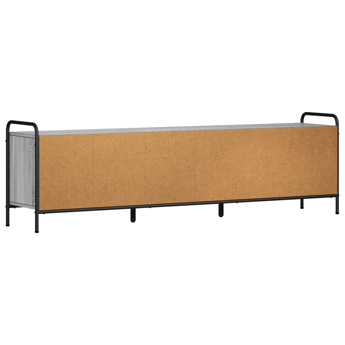 vidaXL TV Cabinet 167.5 x 33 x 50 cm Grey Sonoma Engineered Wood