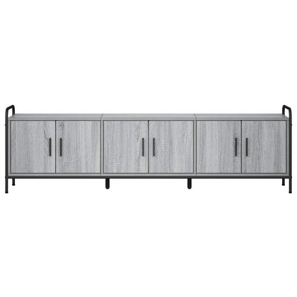 vidaXL TV Cabinet 167.5 x 33 x 50 cm Grey Sonoma Engineered Wood
