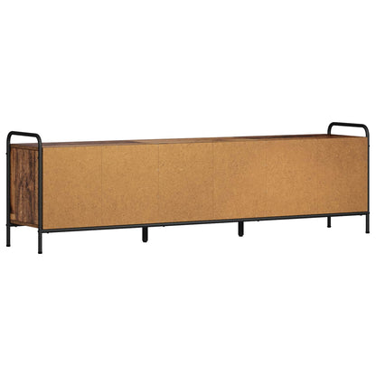vidaXL TV Cabinet 167.5 x 33 x 50 cm Old Wood Engineered Wood
