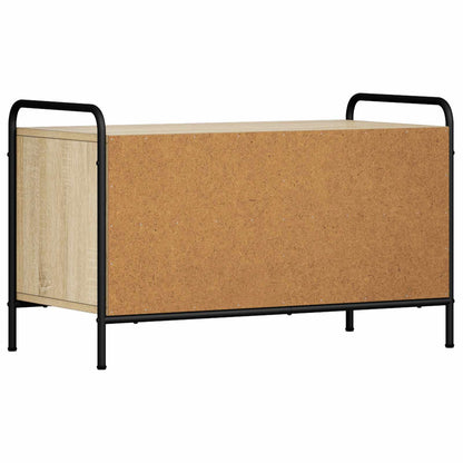 vidaXL TV Cabinet 80 x 39.5 x 50 cm Sonoma Oak Engineered Wood