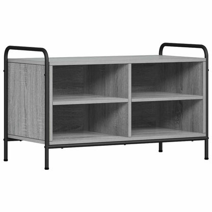 vidaXL TV Cabinet 80 x 39.5 x 50 cm Grey Sonoma Engineered Wood