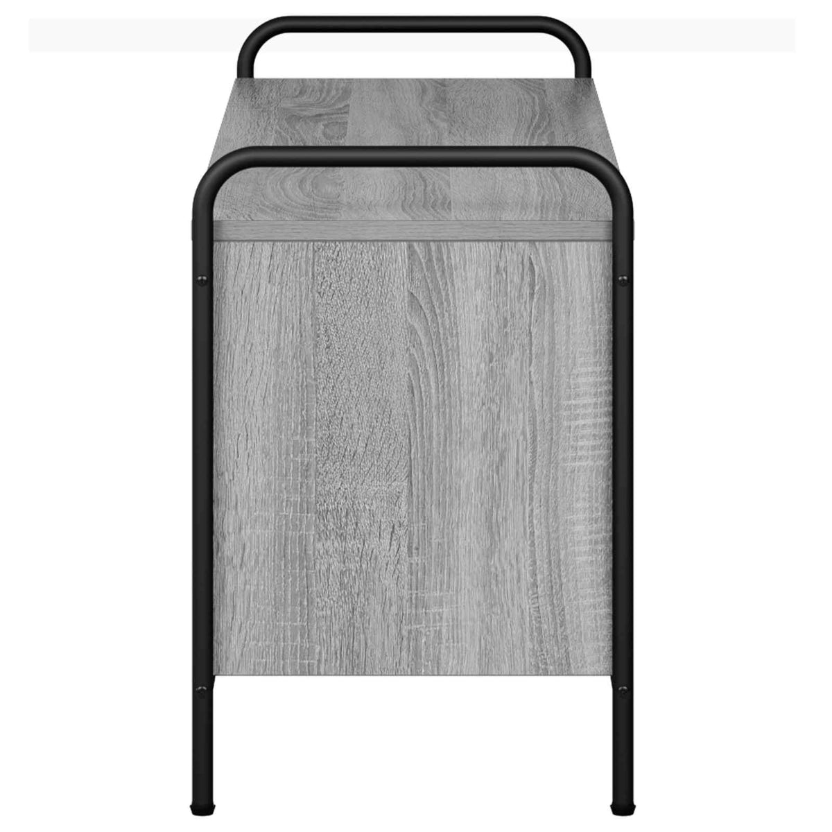 vidaXL TV Cabinet 80 x 39.5 x 50 cm Grey Sonoma Engineered Wood