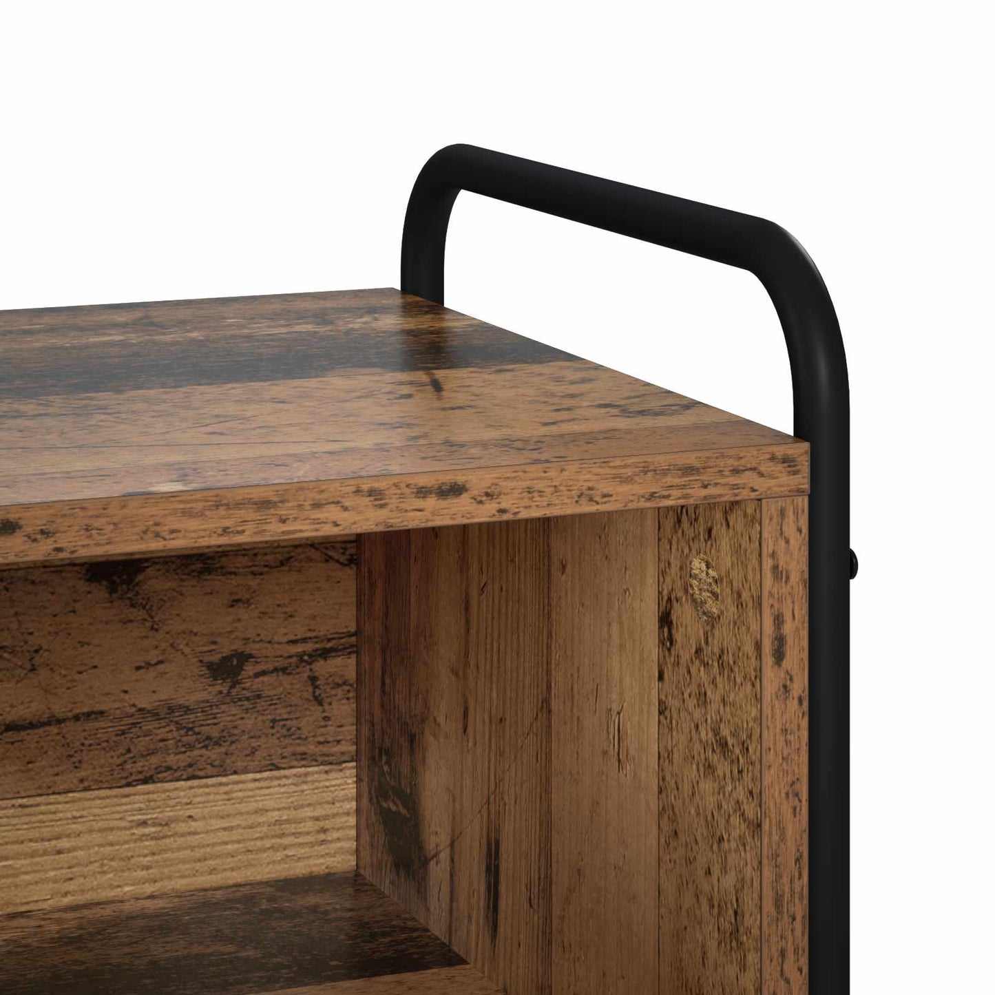 vidaXL TV Cabinet 80 x 39.5 x 50 cm Old Wood Engineered Wood